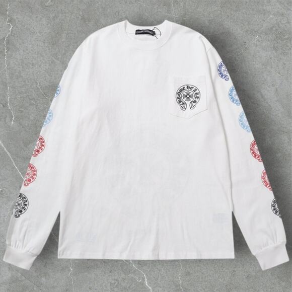 White Classic Men's Chrome Hearts Sweatshirts
